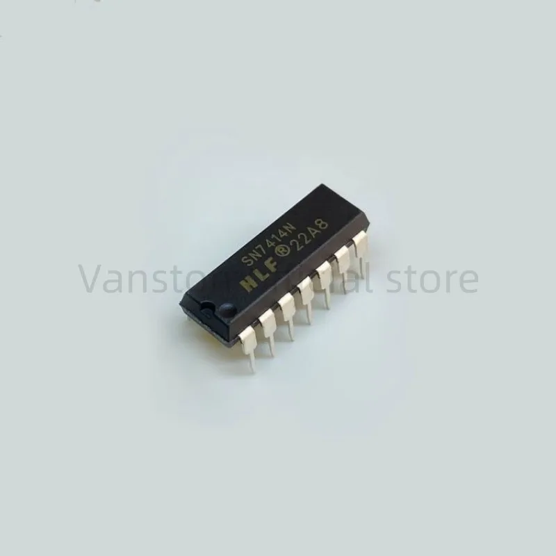 10pcs SN7414N 7414N DIP-14 Schmitt Trigger Inverter New Original