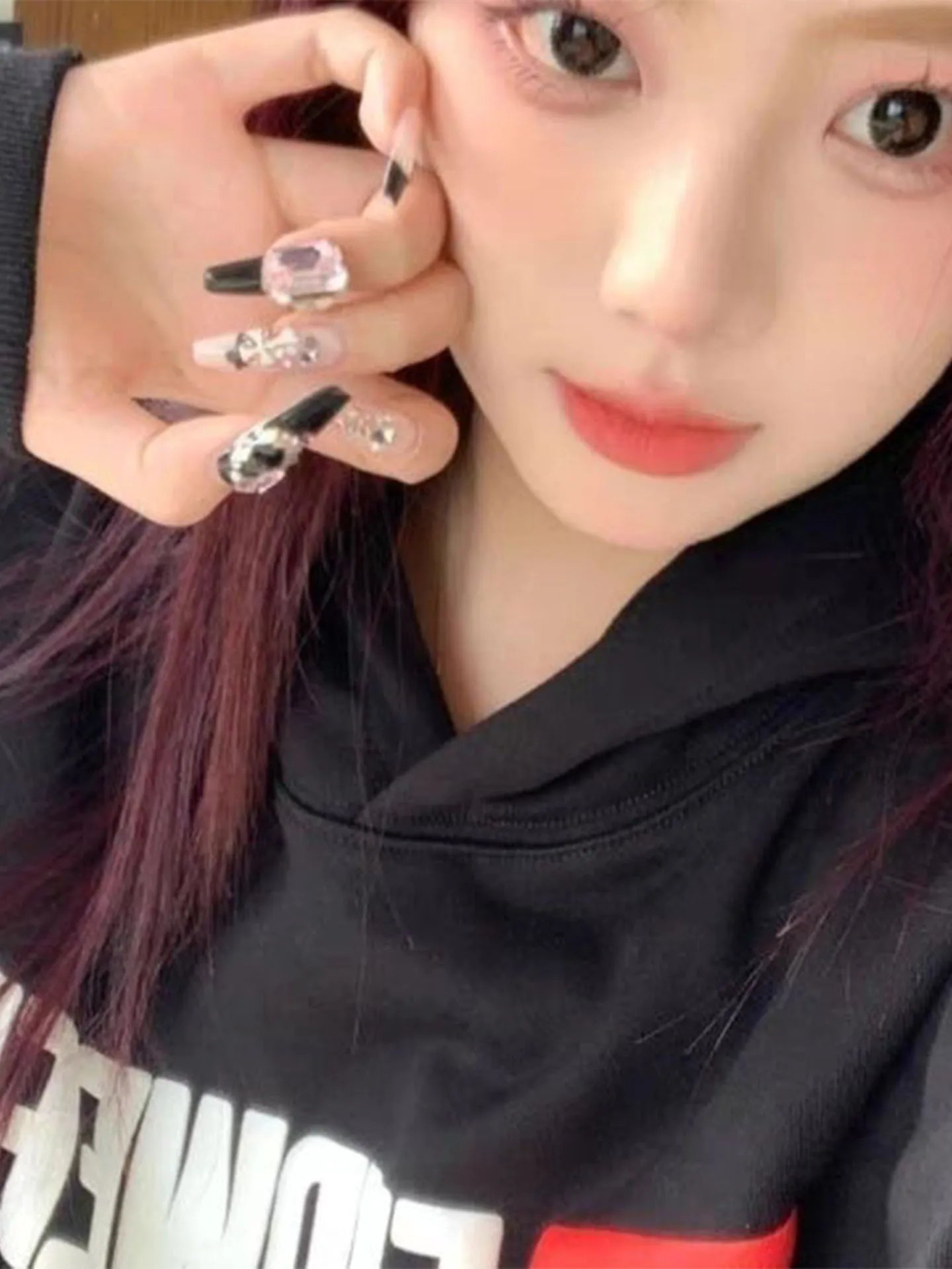 2025年ニューアメリカンレトロプリントフーディー レディース ルーズカジュアル カップル 秋冬トップス ティアナ スノー トレンドブランド ポリエステル繊維