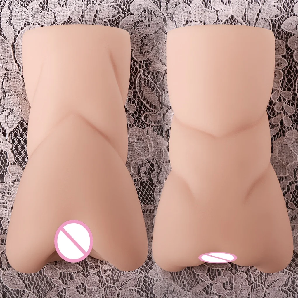 LVZUS Adult Airplane Cup Realistic Female Channel Male Masturbation Toy 3 Channel Male Masturbator Adult Sex Toy Lifelike Vagina