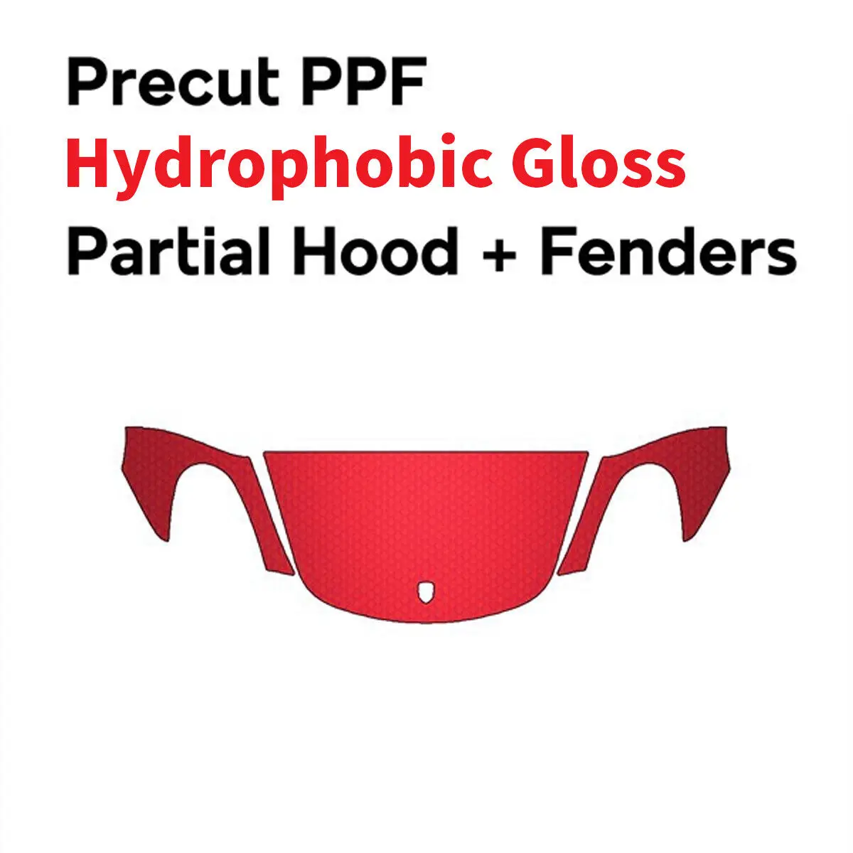 

PreCut PPF Paint Protection Film DIY Clear Bra Kit for Porsche Boxster 2013-2016Partial Hood Fenders Mirrors