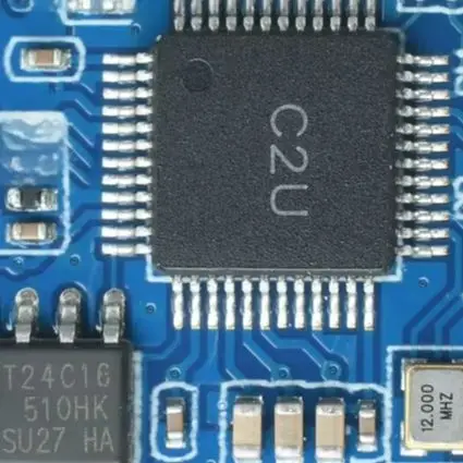 USB Video Class CVBS To USB Converter For Surveillance System Integration Dual Input Format Support 1.86*1.65cm
