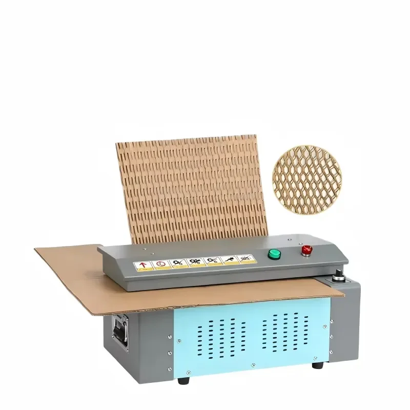 Electric Waste Cardboard Box Expansion Cutter Equipment for Eco Cushion Wrap