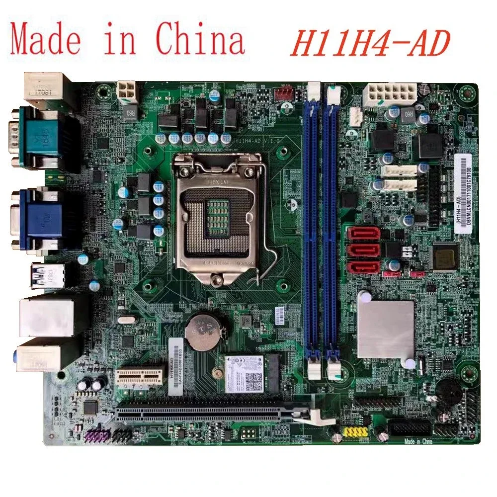 

H11H4-AD is Suitable for ACER X4650 Desktop Motherboard DDR4 LGA1151 Mainboard 100% Tested OK Fully Work