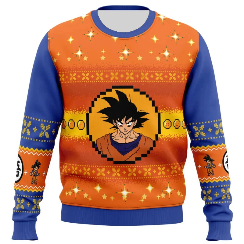 Dragon Ball Wukong Divine Dragon Спортивная рубашка с 3D принтом Dragon Ball Мужская толстовка с капюшоном Теплый и удобный повседневный топ