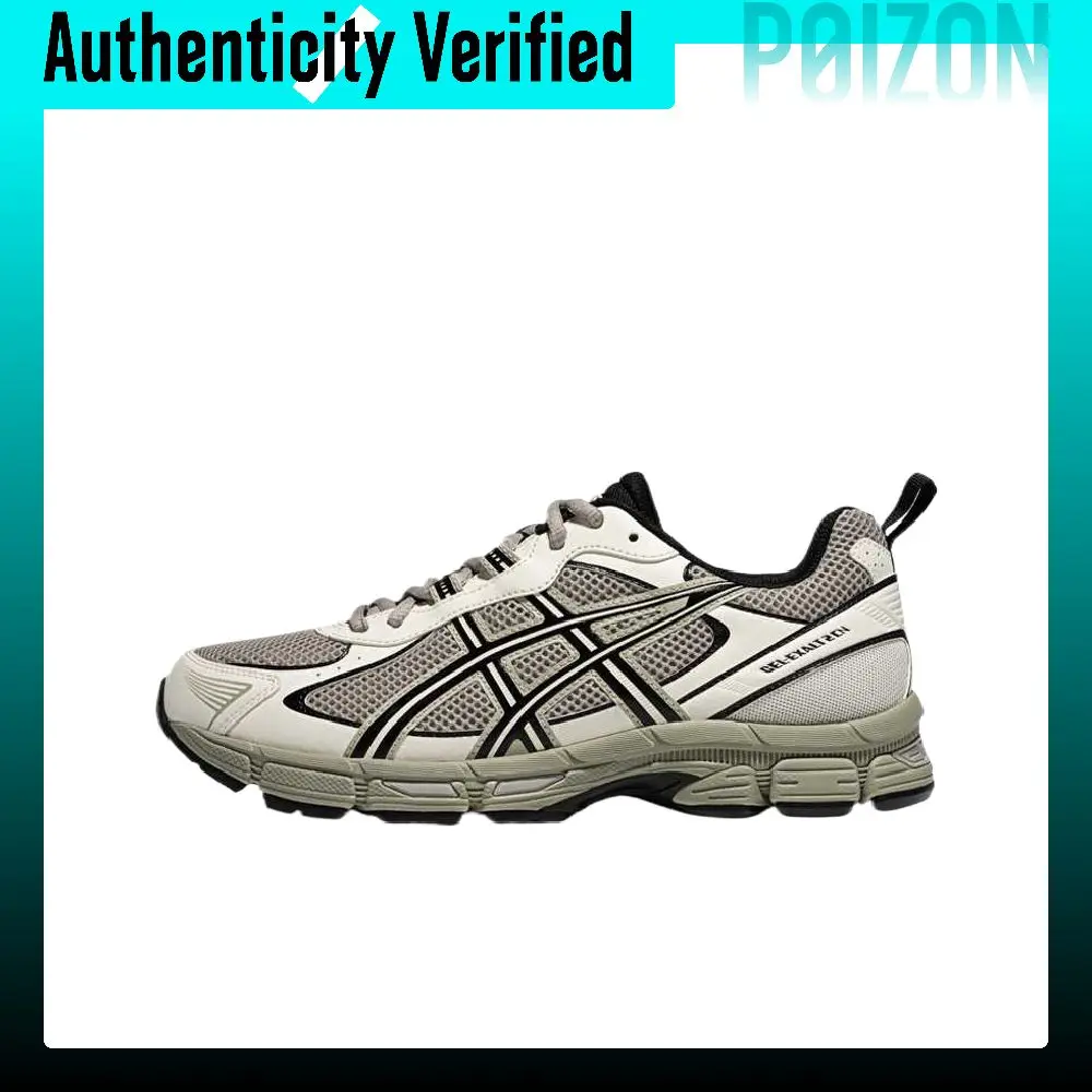 Asics Gel Exalt 2 Textile, Synthetic Leather Abrasion Resistant Low top Running Shoes Men's Gray Black 1011C090-250