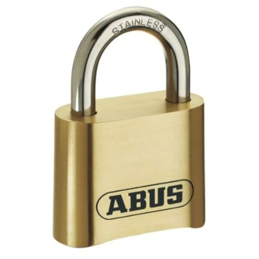 

180IB/50 All Weather Solid Brass 4-Dial Resettable Combination Padlock with 2" Stainl Steel Shackle