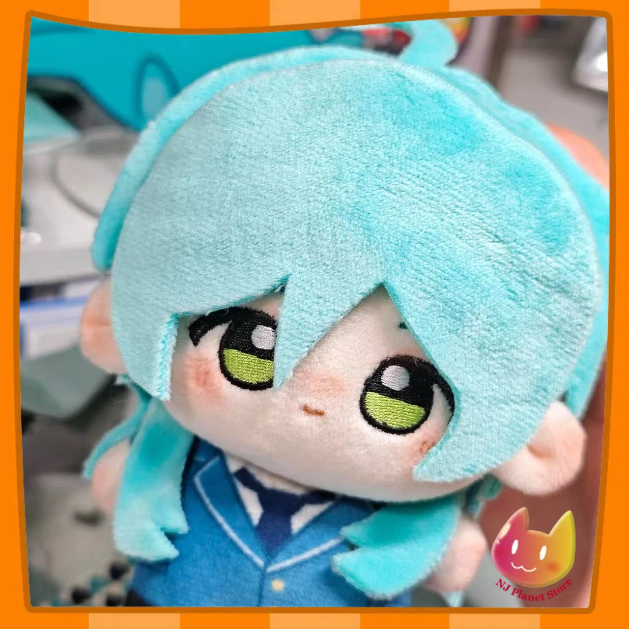 Shinkai Kanata Ensemble10cm Print Mini Plush Doll Stars Attributes Body Anime Figures Pendant Keychain Toy Game Christmas Gifts