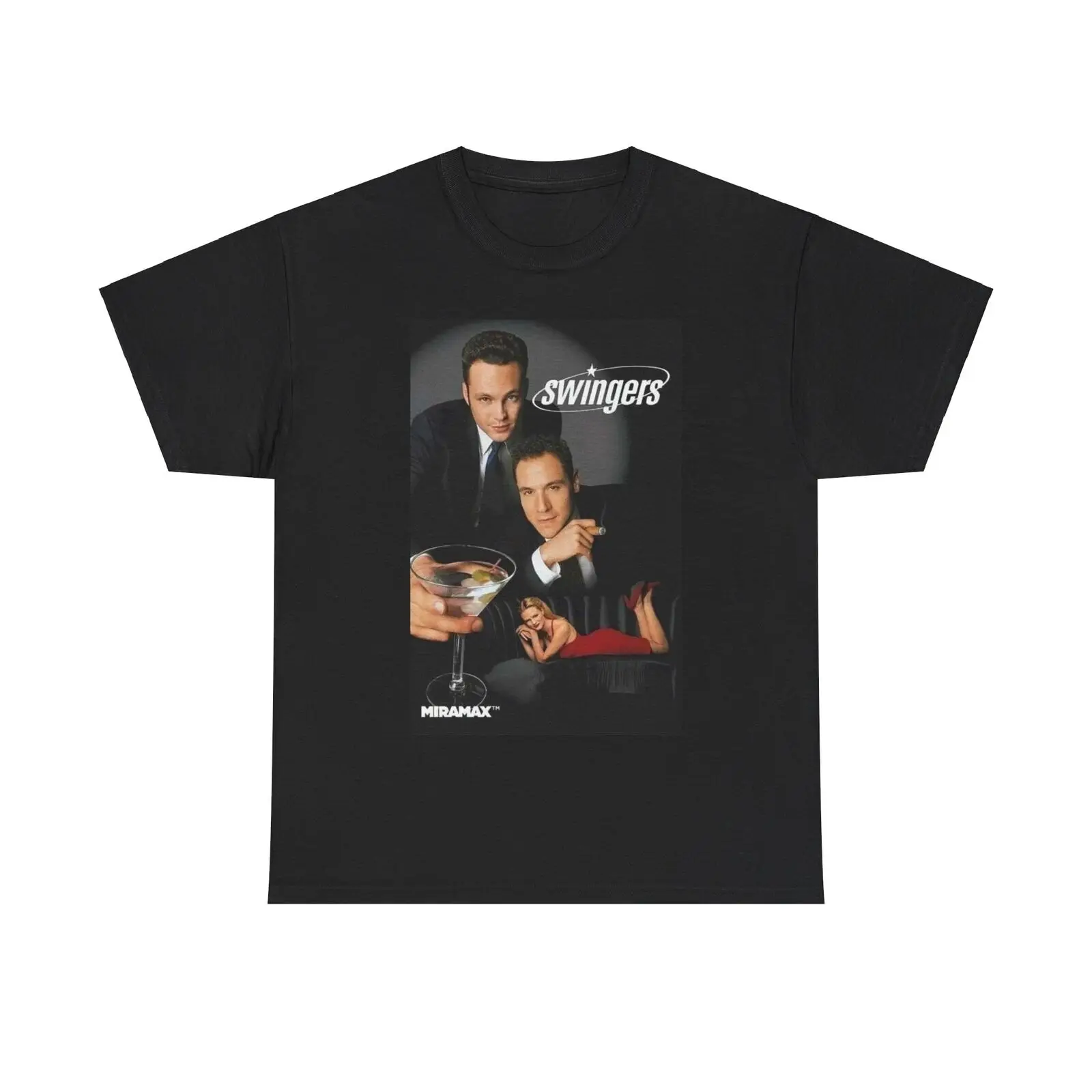 Swingers T Shirt Vintage Movie Poster Retro Unisex Heavy Cotton Tee