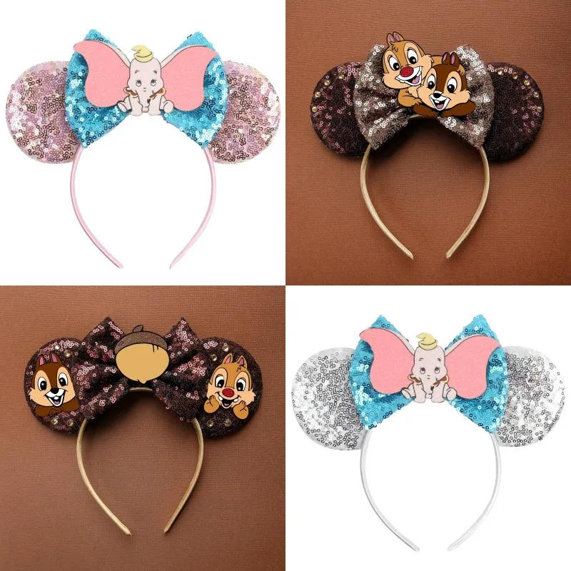 Disney Fascia per capelli con orecchie di Minnie Mouse, confezione da 2 Orecchie di Minnie con paillettes arcobaleno e orecchie da principessa Minnie Disney Fascia per capelli con orecchie di Minnie Mouse, confezione da 2 Orecchie di Minnie con paillettes arcobaleno e orecchie da principessa Minnie