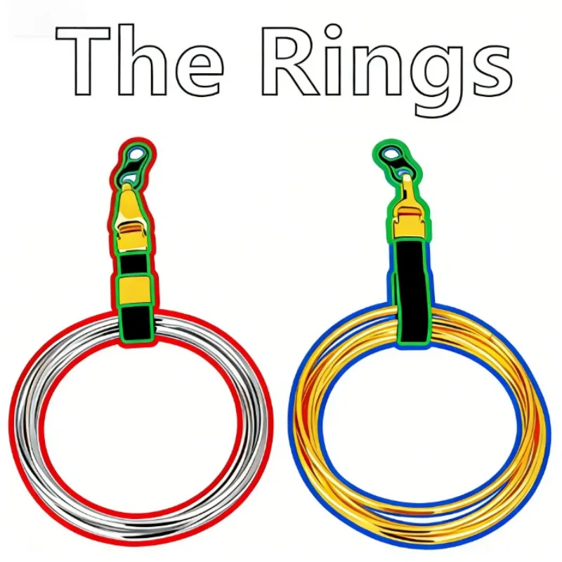 The Rings by Raymond Iong – Classic Linking Rings Magic Trick with DVD, Stage & Close-Up Illusion for Magicians