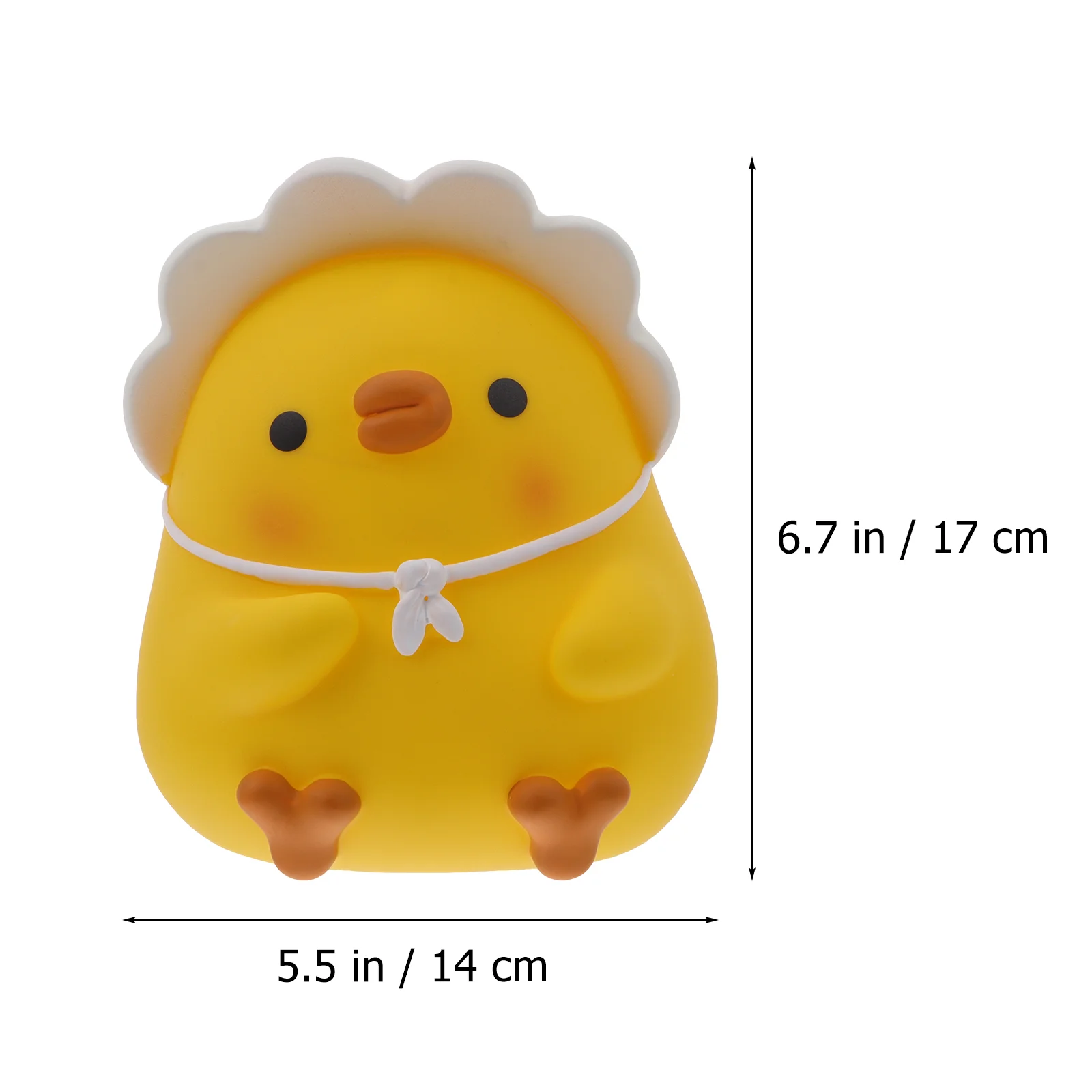 Piggy Bank for Kids Chick Shape Coin Saving Jar Money Pot Desk Decoration Student New Year Gifts