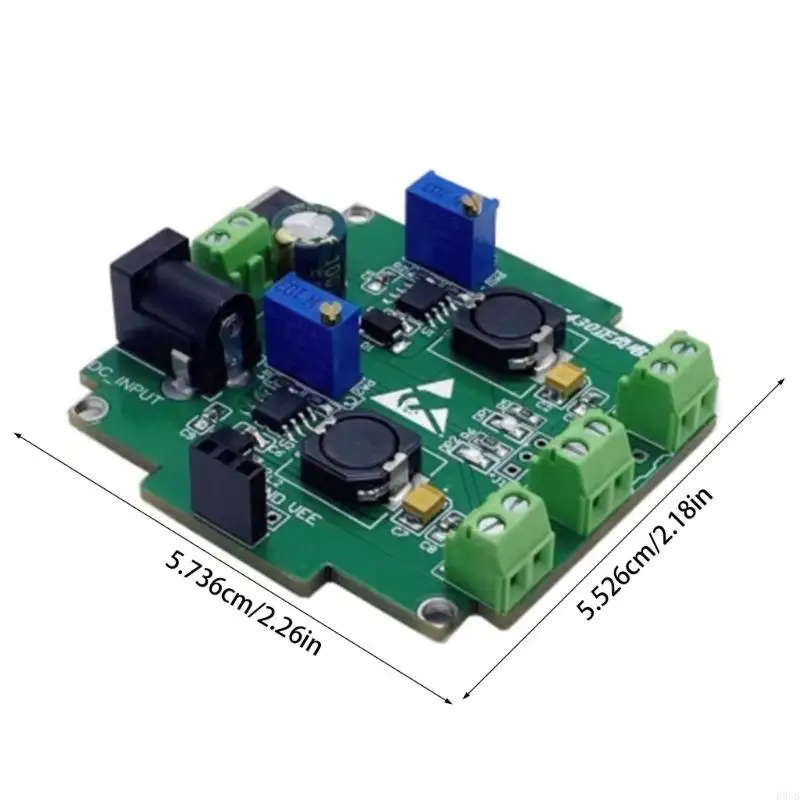 

R9UB High-Efficiency TPS5430 Power Supply Module Compact Double Output Design with Adjustable Positive & Negative 5V 12V