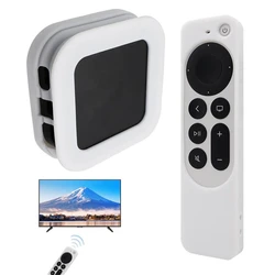 Silicone TV Box Case For AppleTV 4K 2022 Protective Remote Cover For 2022 Apple TV Remote Anti Fall Shockproof Protector