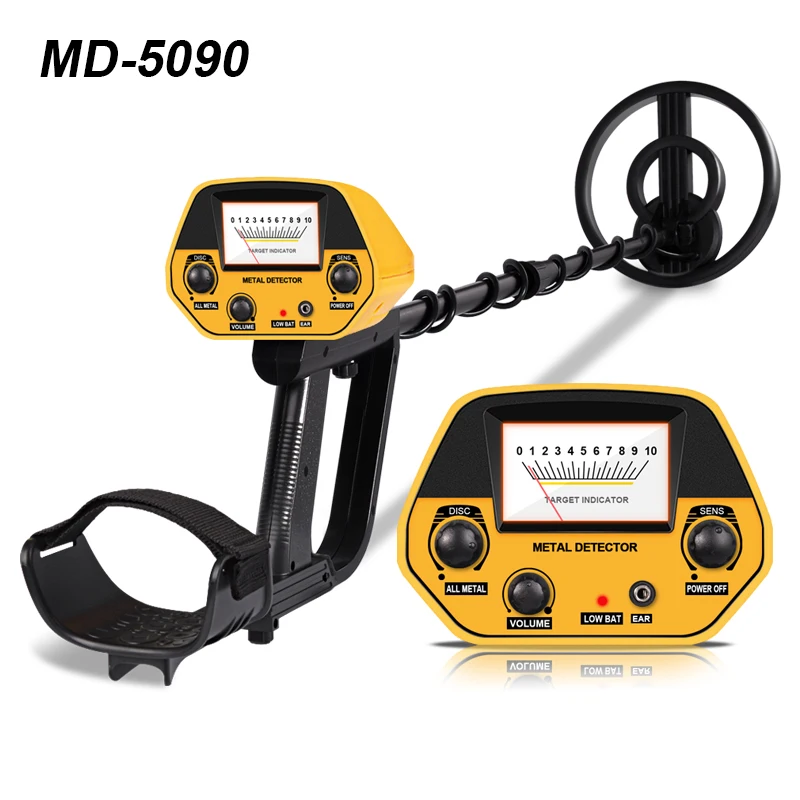 MD-5090 Metal Detector Gold Digger Treasure Hunter Adults High Accuracy Underground Gold Detector Coins Jewelry Detector