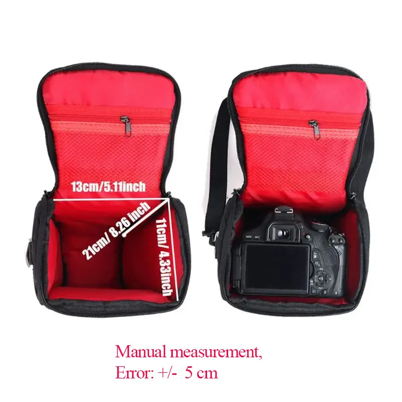 Camera bag suitable for Canon EOS 4000D M50 M6 200D 1300D 1200D 1500D 77 80D D3400 D5300 760D 750D 700D 600D 550D 10166 10166 view 6