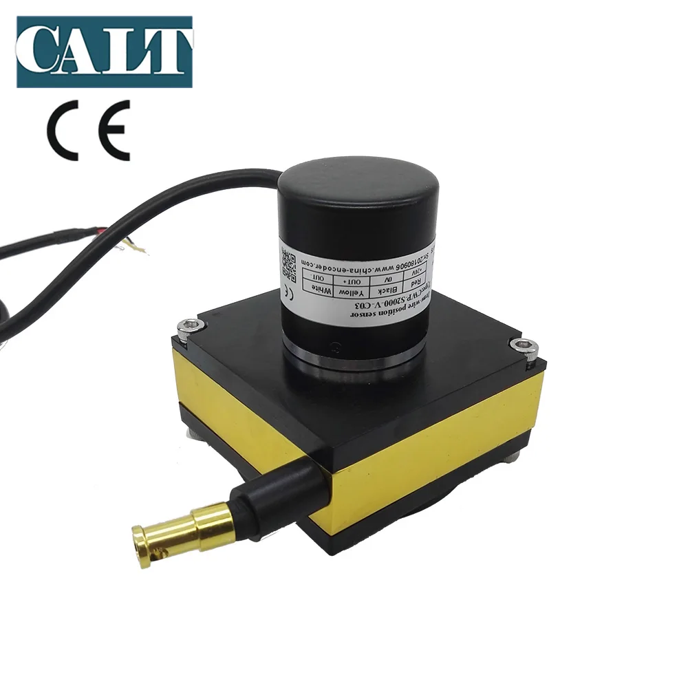 Imagem -04 - Aço Fio Deslocamento Sensor String Potenciômetro Yo-yo Pots Cwp-s2000 Venda