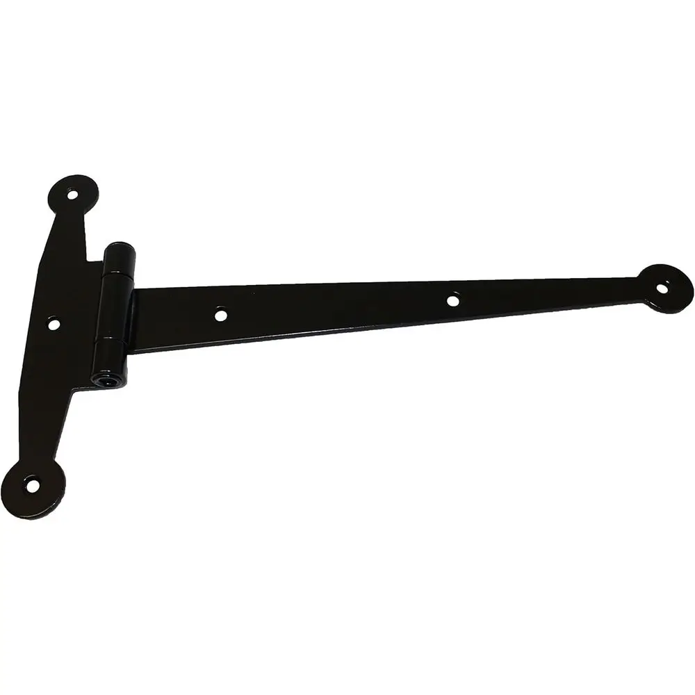 12 Heavy-Duty Gate Hinges with Screws, Set of 3, for Barn and Storage Shed Gates