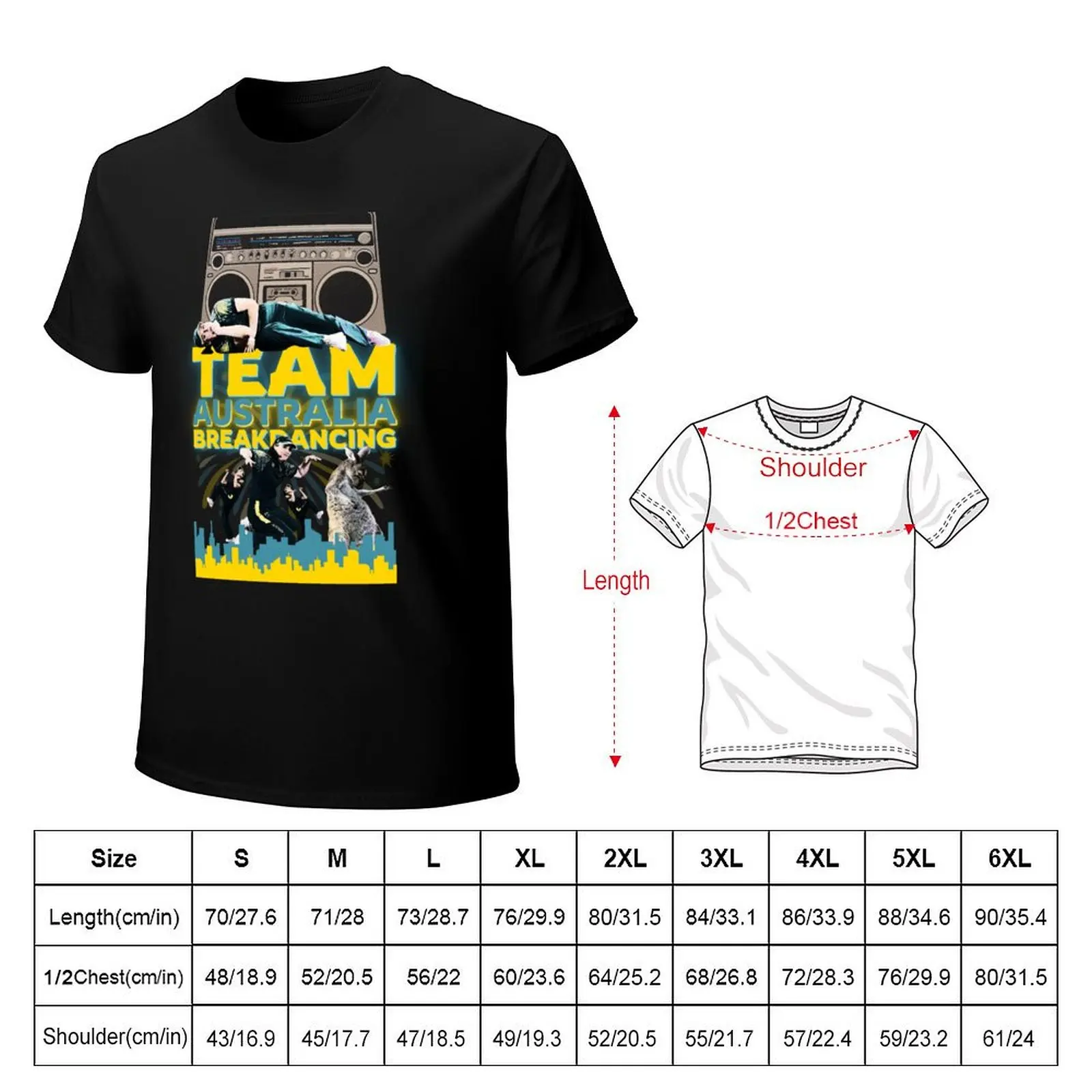 Australia Breakdancing Australian Woman Breakdancer T-Shirt Lightweight Cooling Short Sleeve Tee