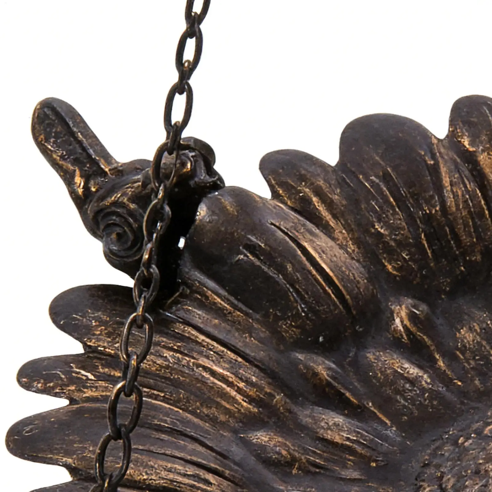 

Bird Feeder Iron Weatherproof Vintage Hangable Outdoor Bird Feeder Tray For Garden Patio Porch Balcony Tree Window Hummingbird