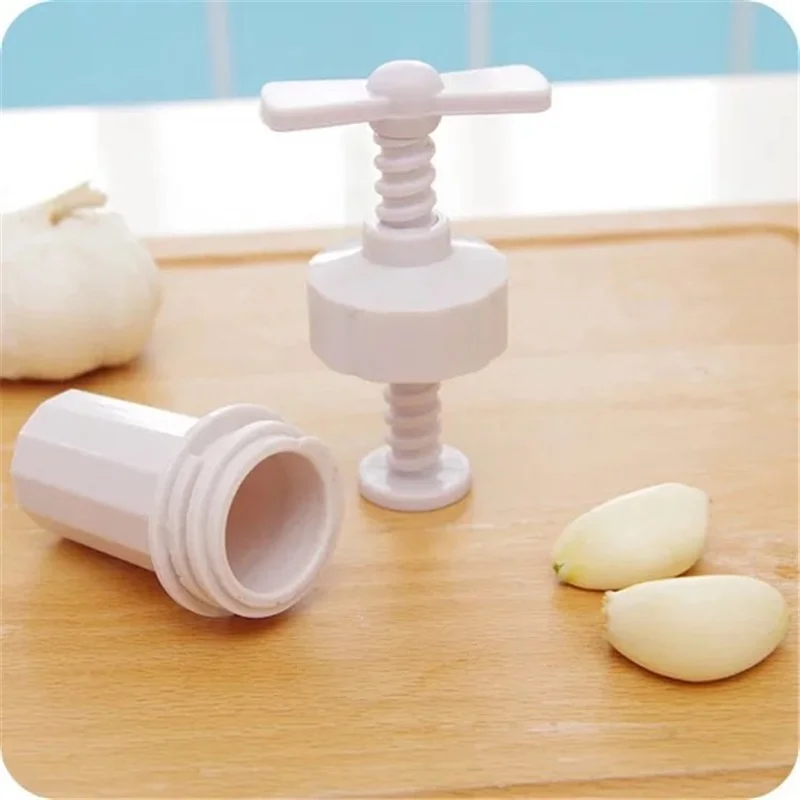

Kitchen Ginger Garlic Crusher Manual Press Twist Cutter Crusher Cooking Tool Plastic Garlic Presses Blenders Kitchen Accessories