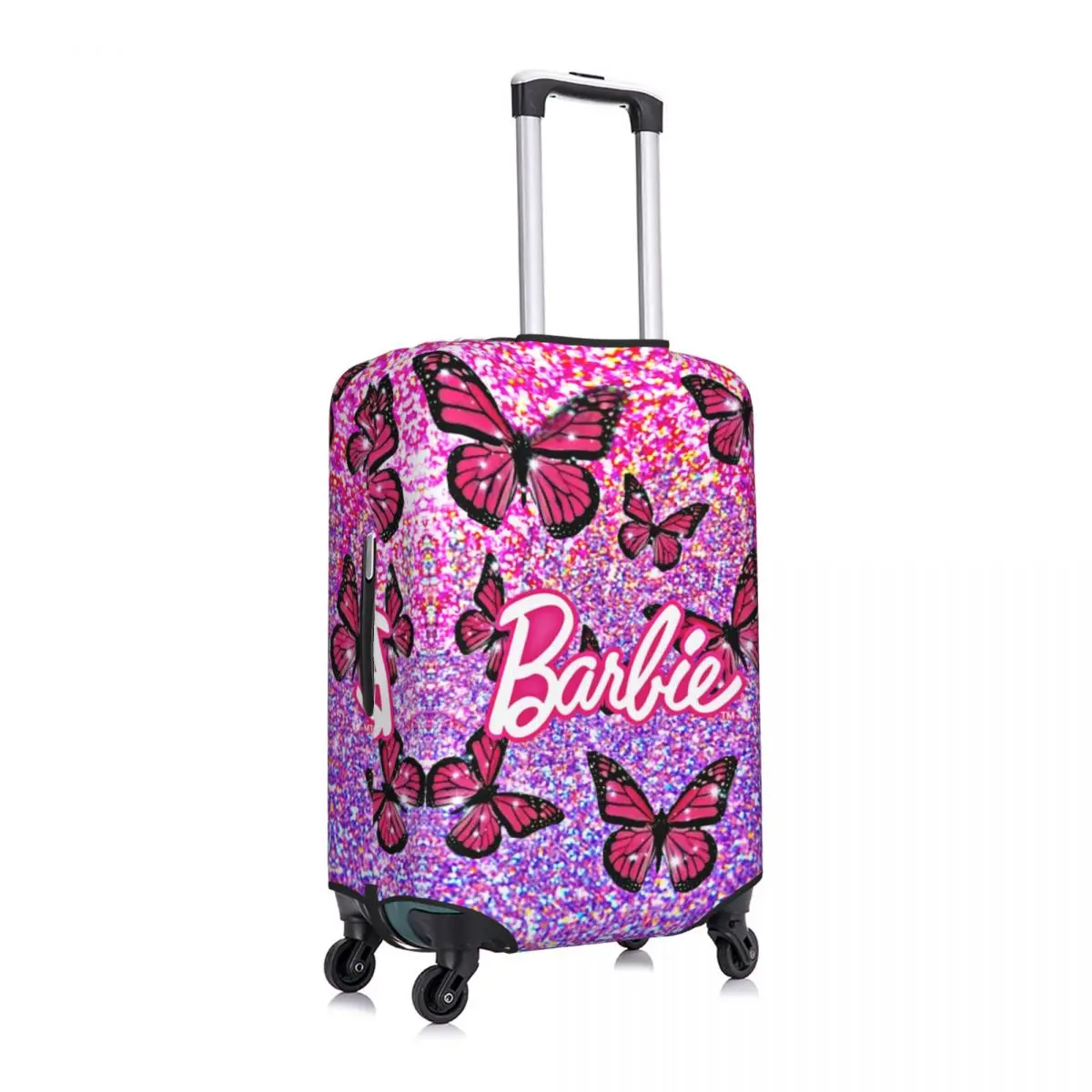 Custom Barbie Luggage Cover Elastic Travel Suitcase Protective Covers Suit For 18-32 inch