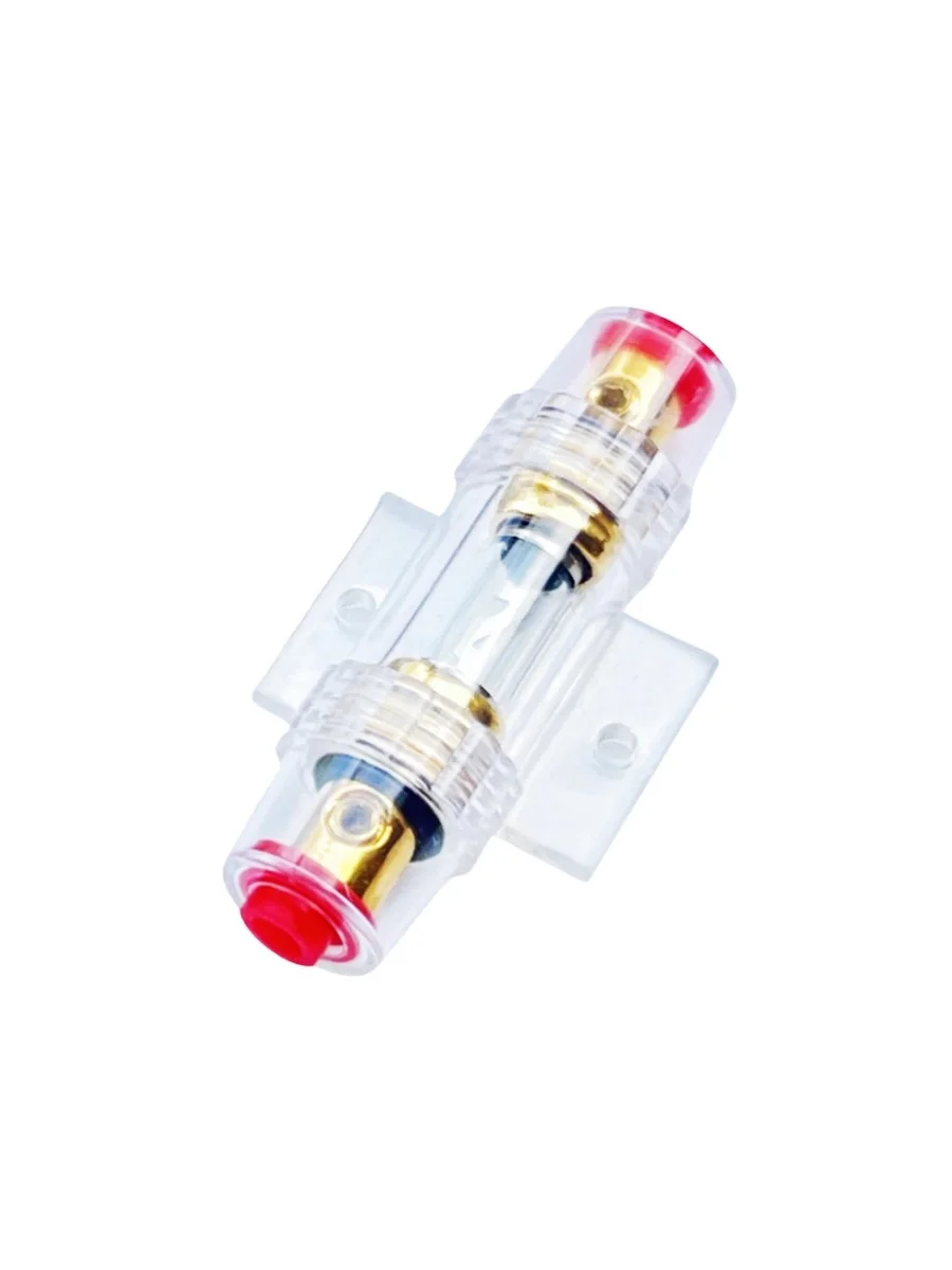 5pcs Car Auto Vehicle Amplifier Clear Fuse Holder 30A 60A 80A 100A