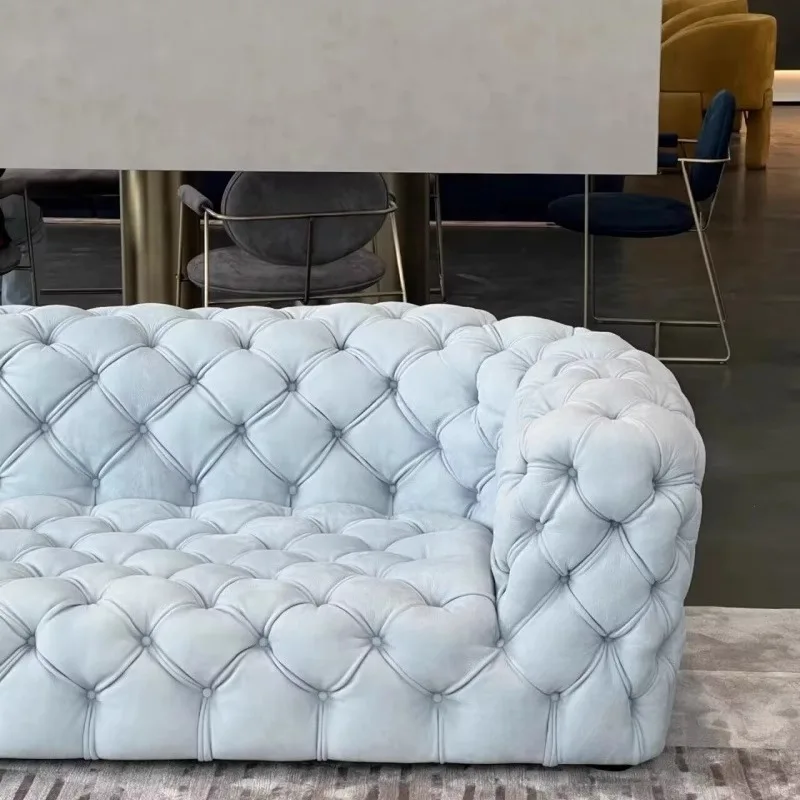 Divani da soggiorno italiani Puff Divani da soggiorno in memory foam di design oversize Lounge Divano moderno Mobili per la casa