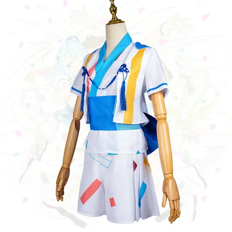 Music Game Ensemble Stars Ra Bits Nito Nazuna Mashiro Tomoya Shino Hajime Rabbit Ears Jacket Cosplay Costume Top Jacket Shorts