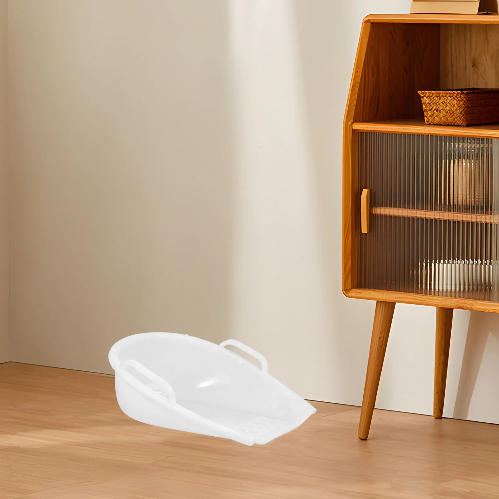 

Compact Handheld Plastic Dustpan Small Desk Cleaning Tool Desktop Garbage Shovel Reusable Kitchen Trash Container