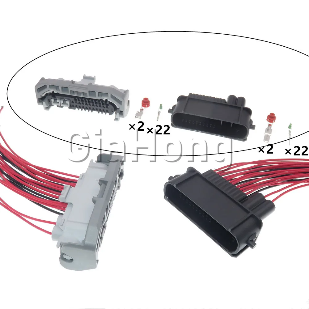1 Set 24 Ways 6189-7426 90980-12A92 Car Headlight Assembly Wire Socket AC Assembly Car Cable Plug For Toyota Lexus TS