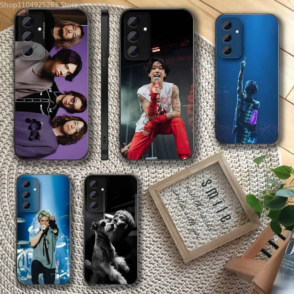 ONE OK ROCK Taka Phone Case For Samsung S 25,24,23,22,30,21,20,10,9,Ultra,Plus,Lite,FE,5G Black Full-coverage Soft