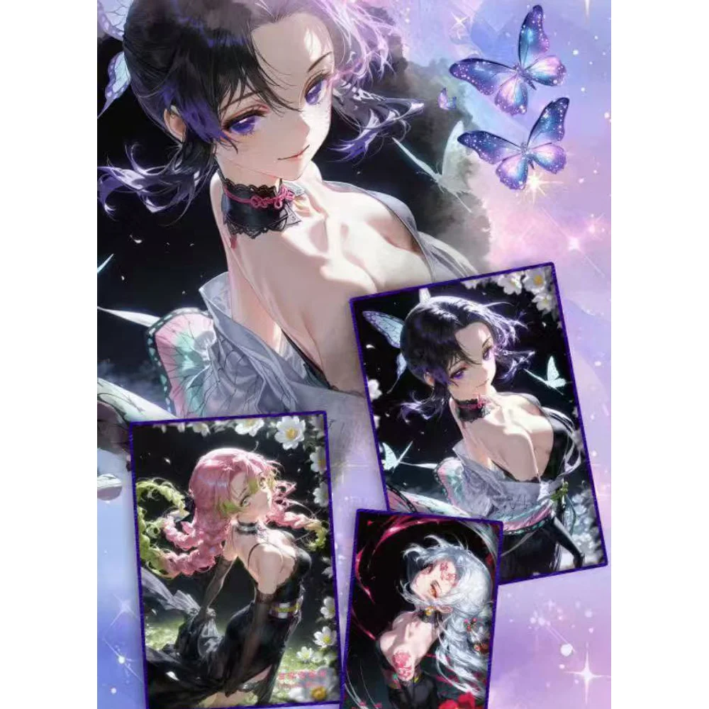1 กรณี Demon Slayer เทพธิดา Story การ์ดกระดาษสี Board การ์ดสะสมอะนิเมะเทพธิดาบิกินี่กล่องเติมหายากการ์ดของเล่นของขวัญ