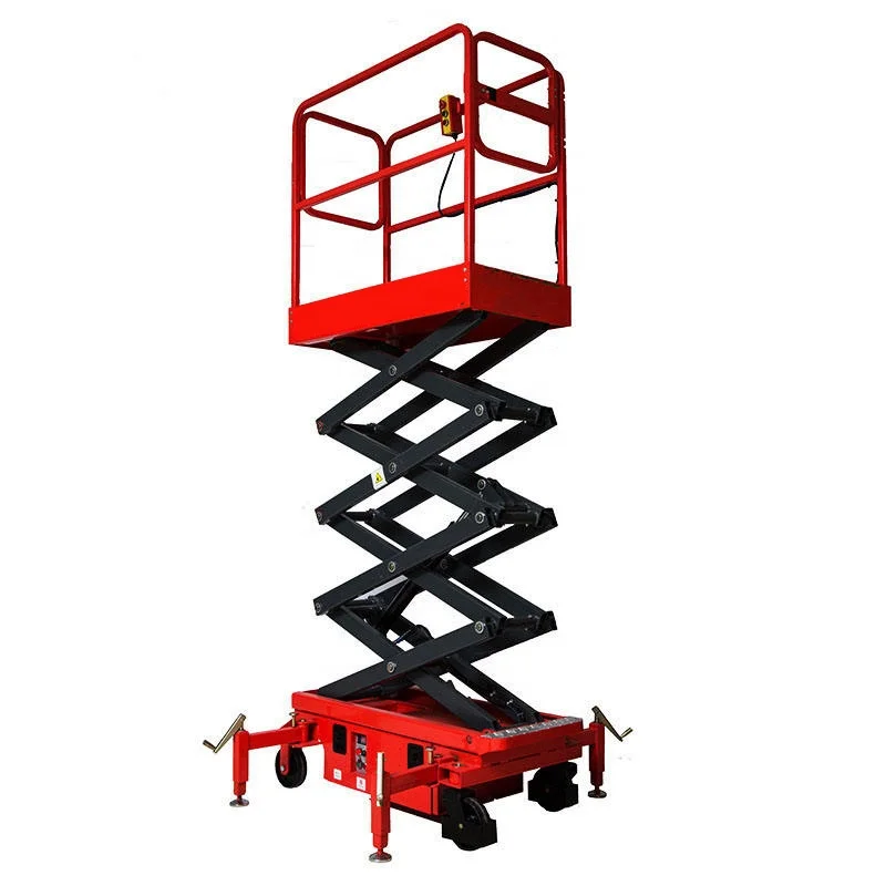 

10m Telescopic Diesel Mobile Scissor Lift Platform with CE