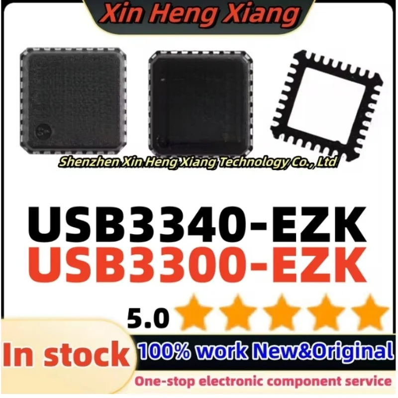 

(10pcs) USB3340 USB3300 3300-EZK 3340-EZK USB3300-EZK USB3340-EZK USB3300-EZK-TR USB3340-EZK-TR QFN-32