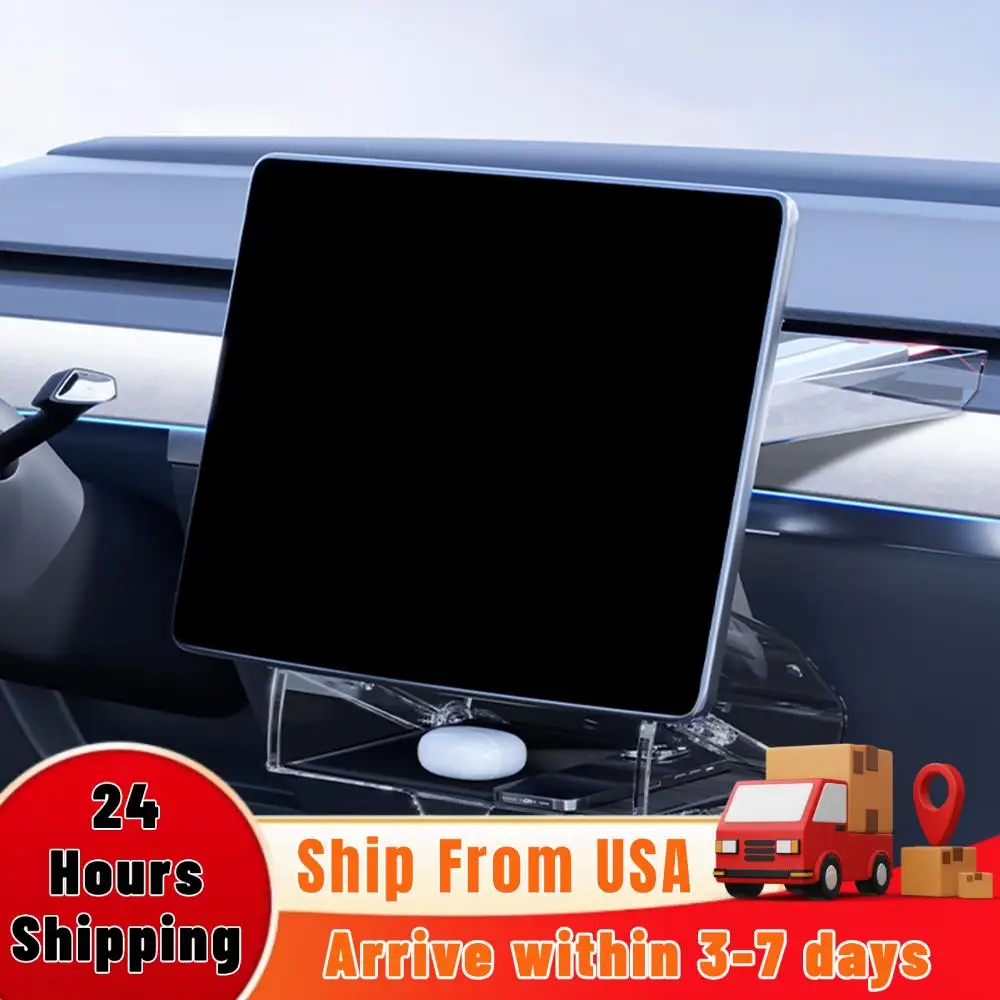 

Magnetic Center Console Organizer Tray for Tesla New Model3 2024-2025 & New ModelY 2025 Under Screen Storage Box