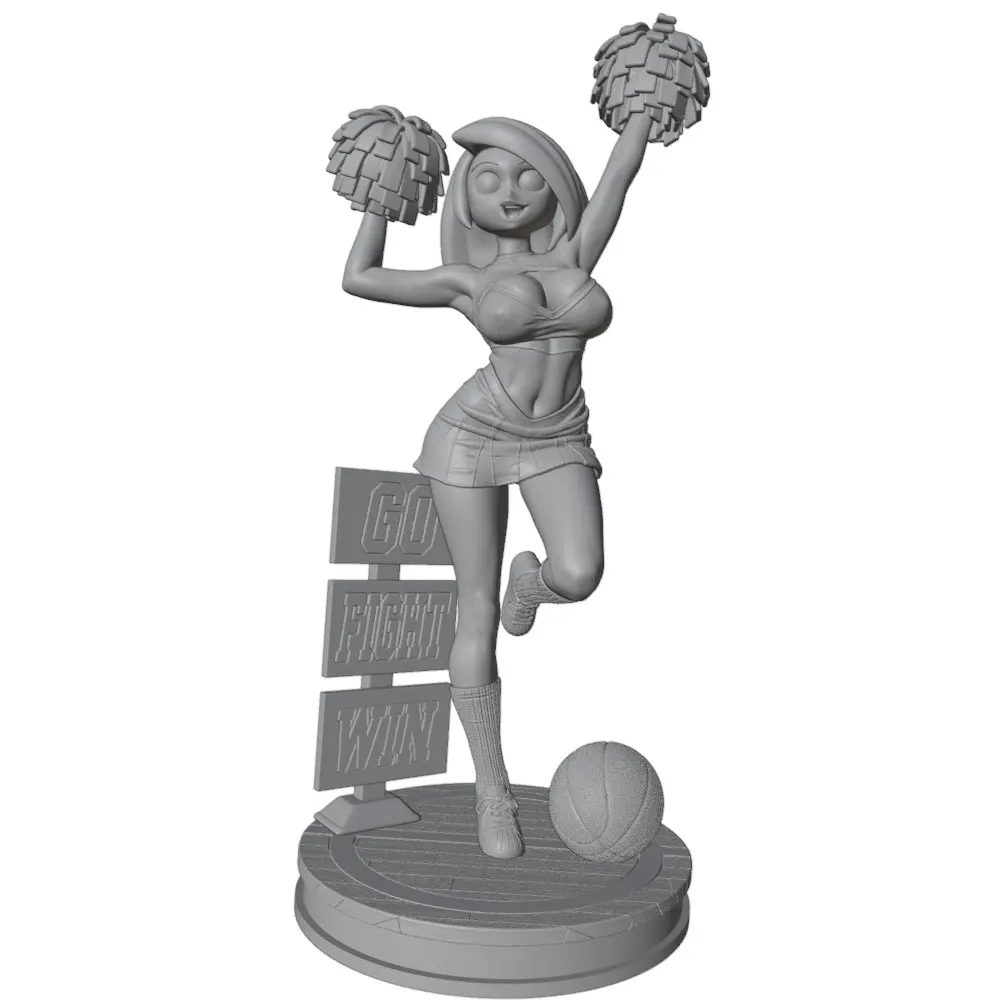 75mm --250mm Sexy Girl Resin Model Kits GK Miniature 3D Printed Gray Model Figurine DIY Doll Model Unassembled And Unpainted