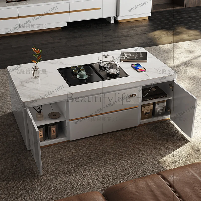 ld Wood Luxury Coffee Table Decoration Modern Bedroom Kitchen Living Room Designer Side Table Moving Meubles Lounge