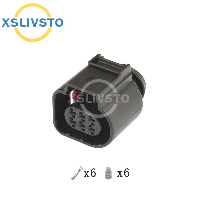 1 Set 6 Pin auto waterproof plug female Band Oxygen Sensor Connector 1928404669 4H0973713