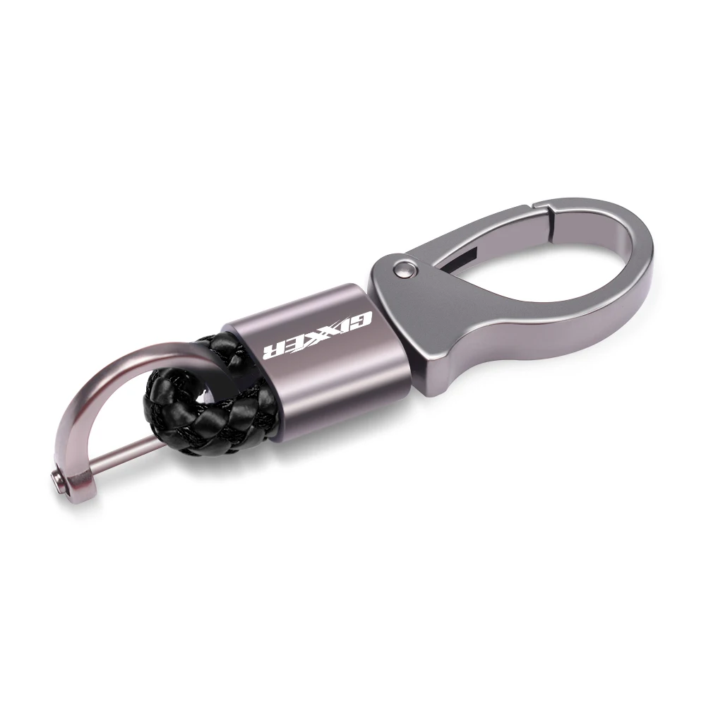 Nuevo llavero de motocicleta llavero de Metal llavero de cuerda trenzada para Suzuki GIXXER 250 SF 150 125 155 SF150 SF250