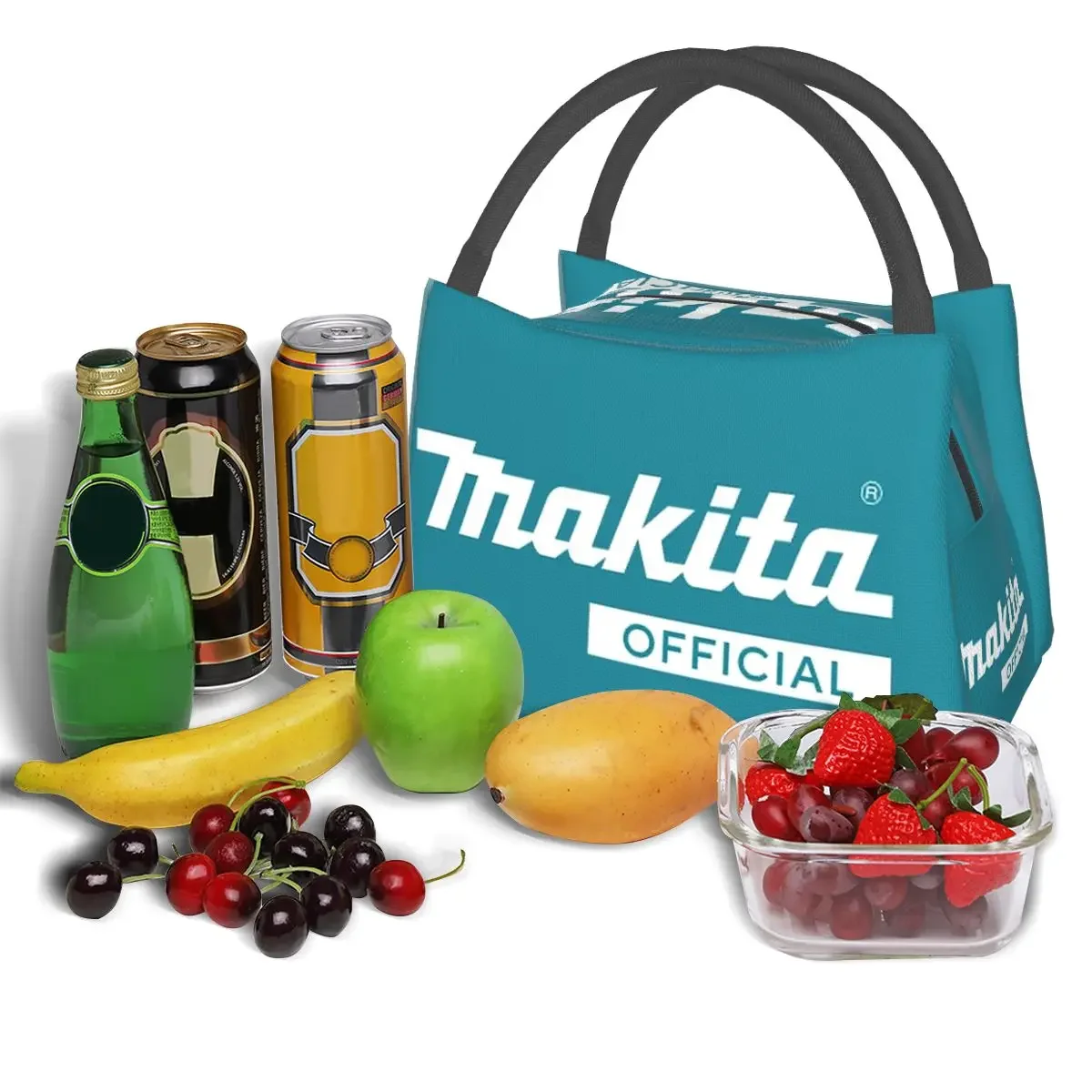 Makitas Lunch pakete isoliert Bento Box wasserdichte Lunch Tote wieder verwendbare Picknick taschen Kühler Thermo tasche für Frau Kinder reisen