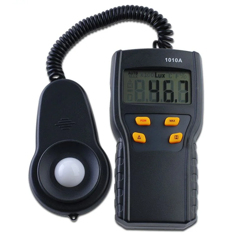 Hot Sale 3 1/2 Illuminance Meter High Precision Luminance Digital Brightness Photometer Luminometer Tester Lumens Meter