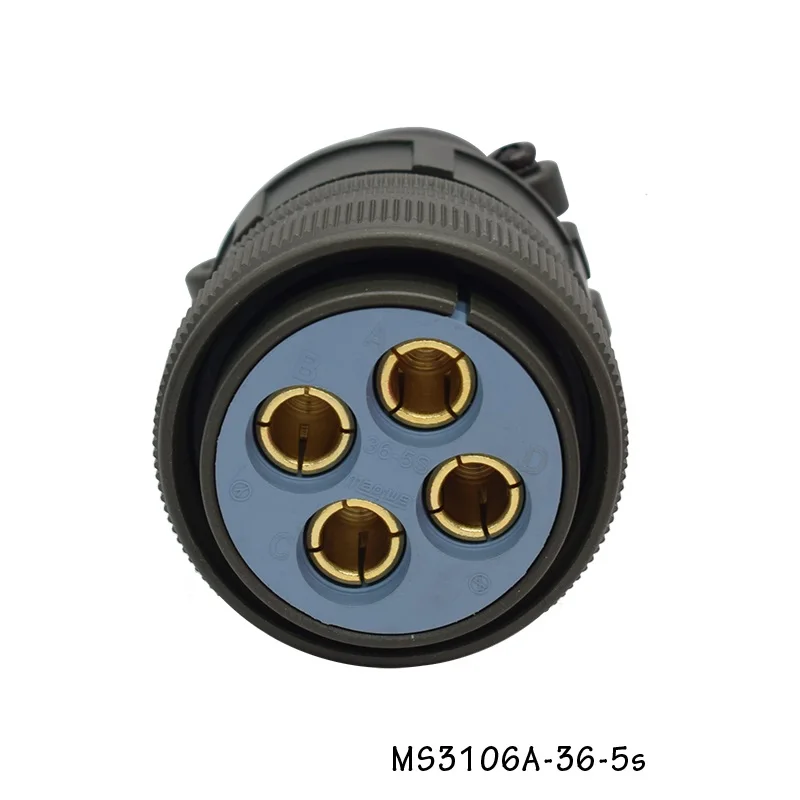 MS5015 MS3106A 36-5S MS3102A 36-5P MS3101A 36-5 4 Core 4Pin 4P U.S. Military Standard Aviation Plug Connector Socket Docking