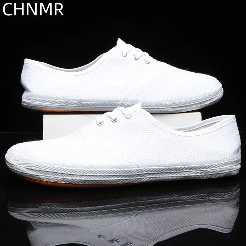 Small White Shoes Military Training Casual Shoes Round Head Wear-resistant Light Thick Bottom Outdoor Tide All-match Breathable