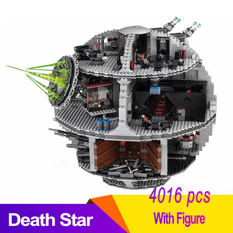 Auf Lager, schnelles Schiff, DS-1-Plattform, MOC-Display, Todesstern, tolle ultimative Bausteine, Ziegel, Spielzeug, Geschenk, kompatibel mit 75159