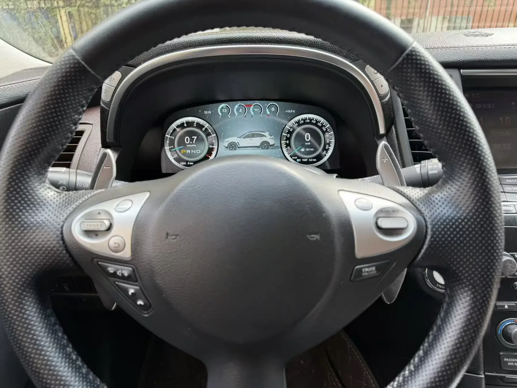 For Infiniti FX35 FX37 FX45 QX70 2009-2016 Car LCD Dashboard Digital Cluster Cockpit Instrument Speedometer Multifunctional