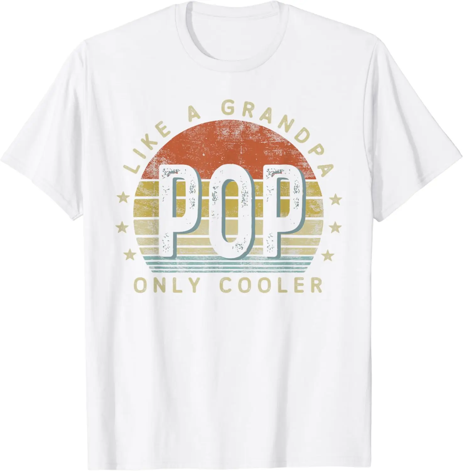 

men clothing Pop Like a Grandpa Only Cooler Pop Gifts Vintage Style T-Shirt