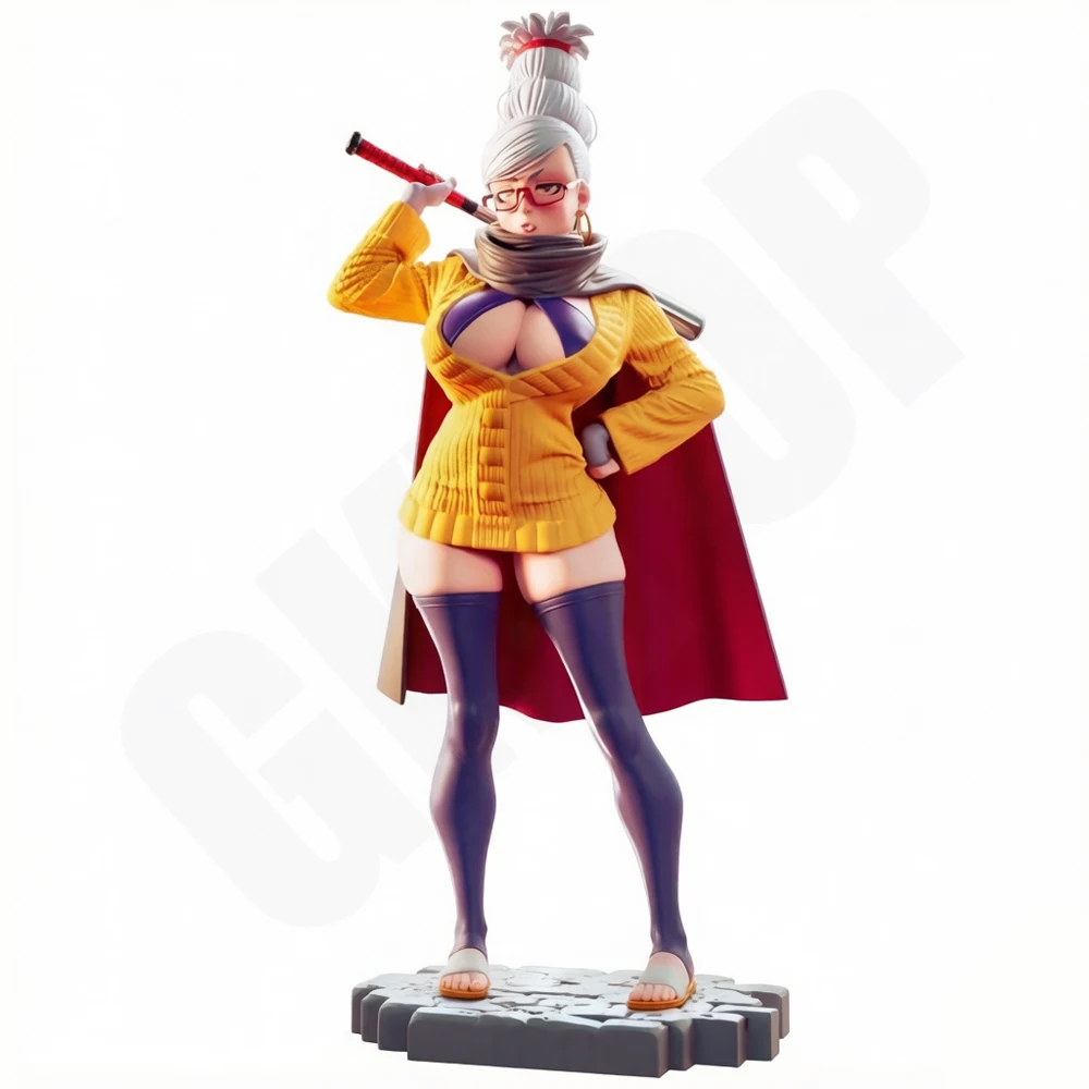 

1/24 NSFW Knitwear Cloak Sword Girl Figure Model Kits Resin Garage Kit Unassembled Unpainted 3D Print DIY Mini Craft Statue Toy