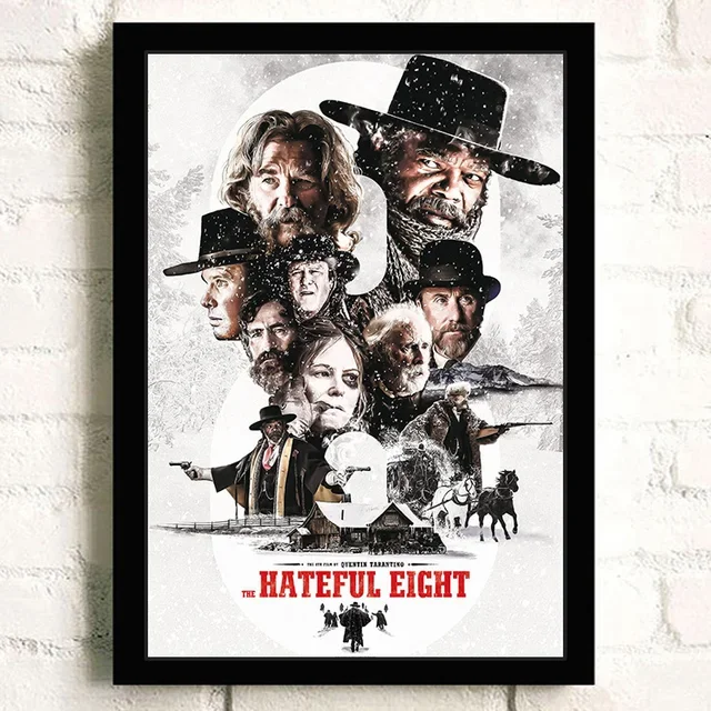 Beroemde acteurster Quentin Jerome Tarantino serie film beeldkwaliteit canvas schilderij poster kamer woonkamer kunst thuis wanddecoratie