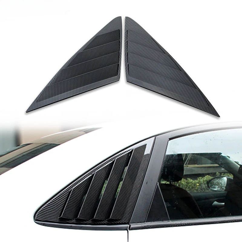 

for 15-21 Excelle rear shutter decoration, car exterior rear window triangle