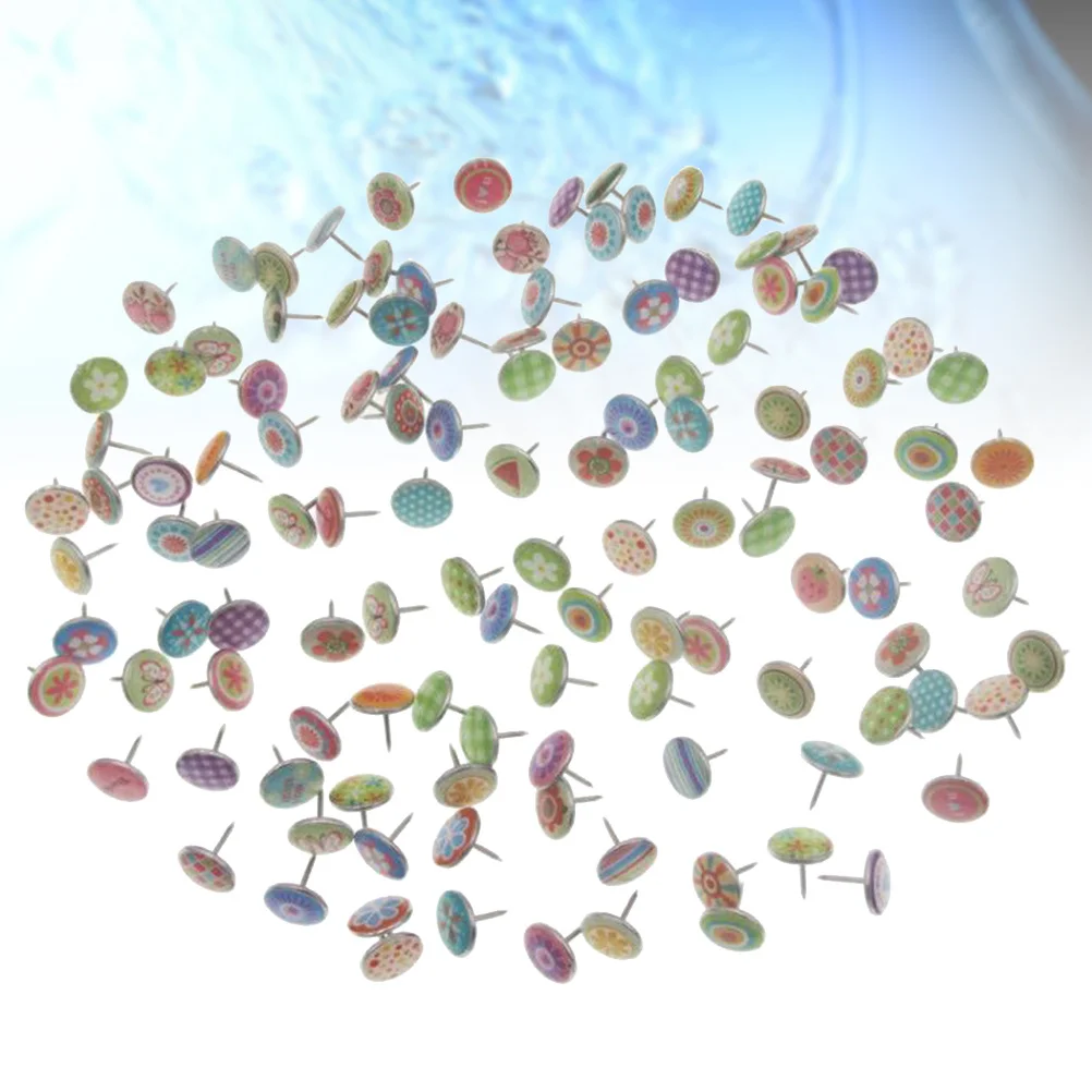 100 قطعة قطرة الراتنج دبابيس ضغط البلاستيك الإبهام المسامير ل لوحة الفلين نشرة جدار خرائط الصور المذكرات تحديد مكتب المدرسة التموين #6